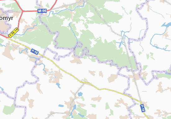 Karte Stadtplan Novoivnyts&#x27;ke