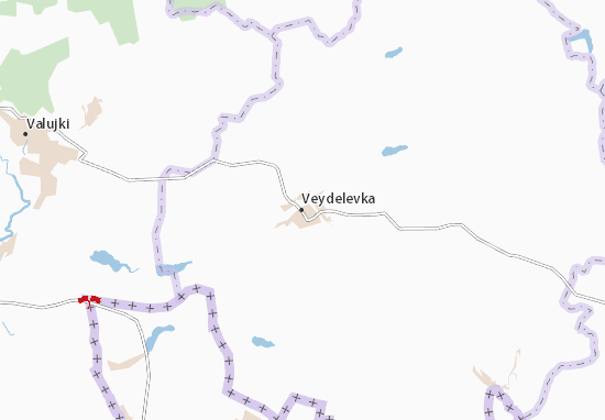 Karte Stadtplan Veydelevka