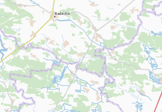 Karte Stadtplan Nyvytsi