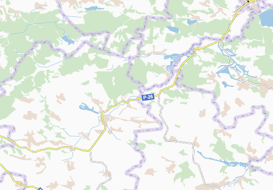 Karte Stadtplan Khodaky