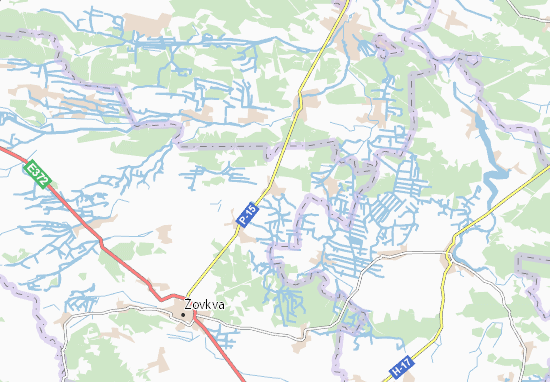 Karte Stadtplan Boyanets&#x27;