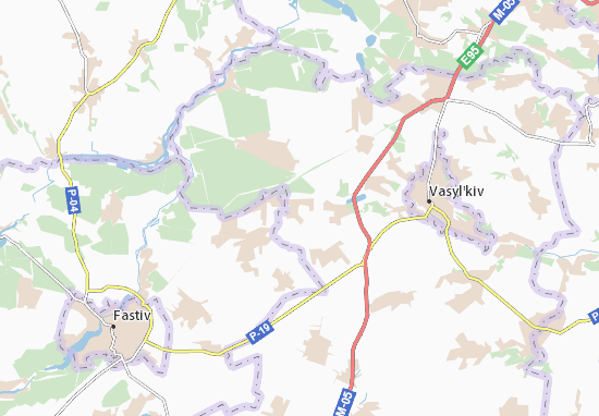 Carte-Plan Mala Soltanivka