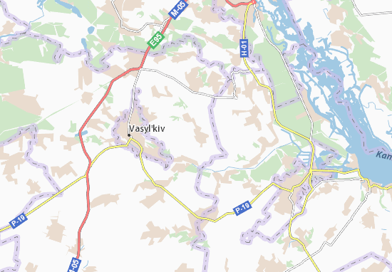 Mapa Velyka Buhaivka