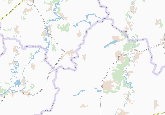 Karte Stadtplan Cherkashchany