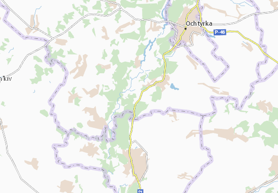 Lutyshche Map