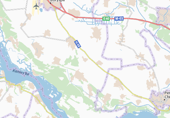 Mapa Vasyl&#x27;ky