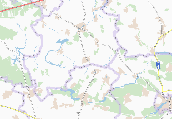 Karte Stadtplan Soloviivka