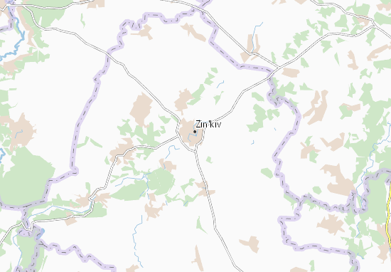 Karte Stadtplan Zin&#x27;kiv