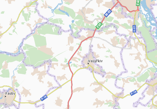 Mapas-Planos Putrivka