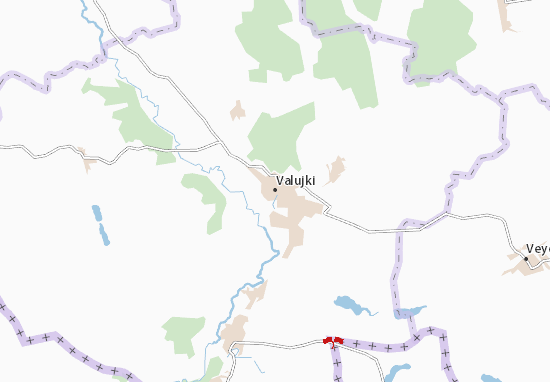 Valujki Map