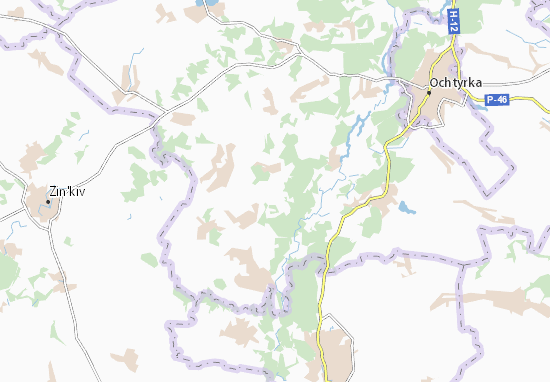 Karte Stadtplan Zholoby