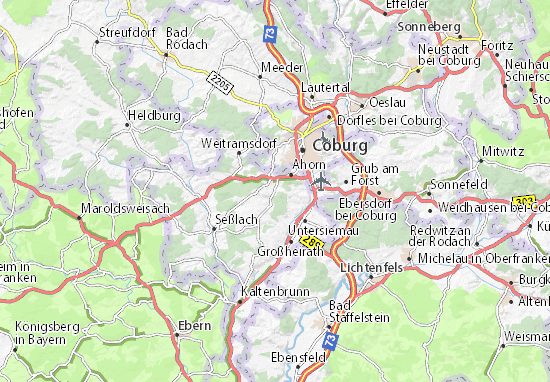 Mapa Schafhof