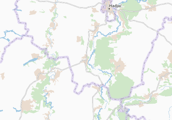 Karte Stadtplan Rashivka