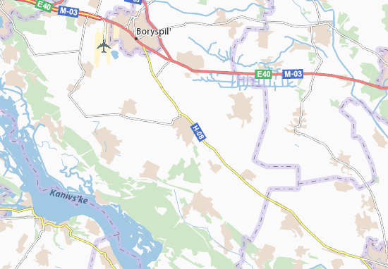 Rohoziv Map