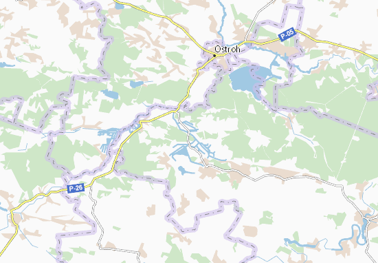 Karte Stadtplan Dertka