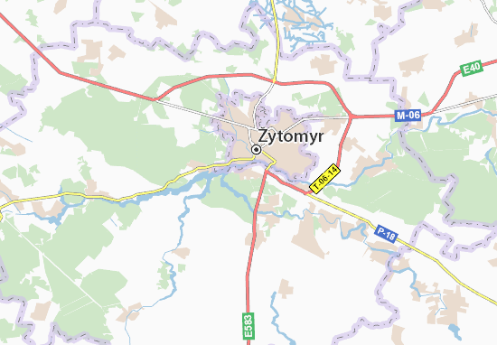 Zarichany Map