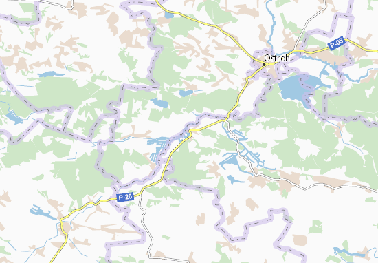 Mapa Kuniv