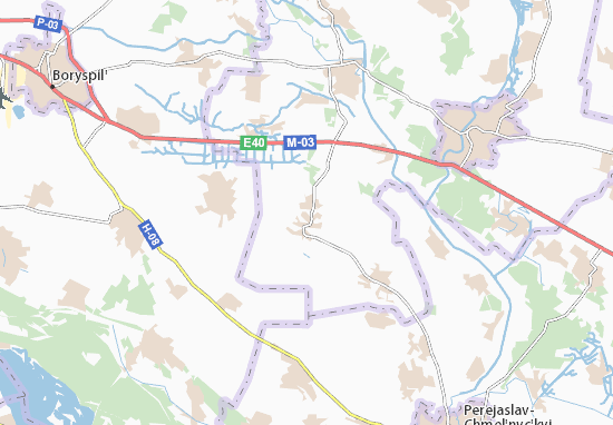 Carte-Plan Veselynivka