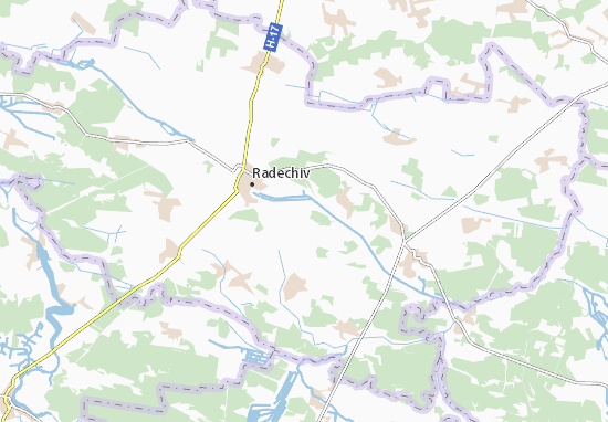 Mapa Seredpil&#x27;tsi