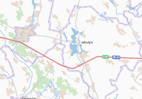 Kaart Plattegrond Zasupoivka