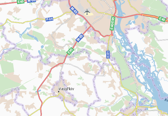 Mapas-Planos Ivankovychi