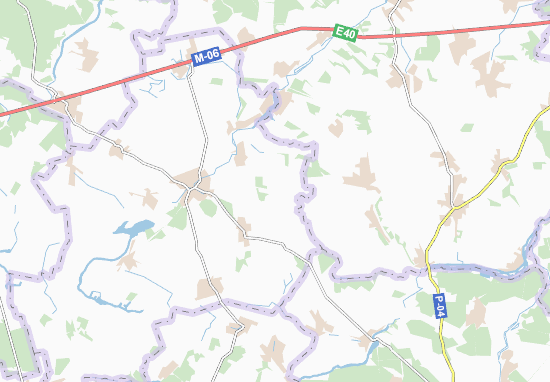 Karte Stadtplan Yastruben&#x27;ka