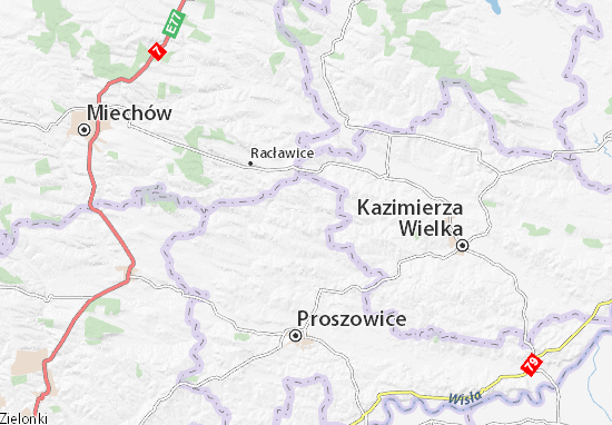 Kaart Plattegrond Pałecznica