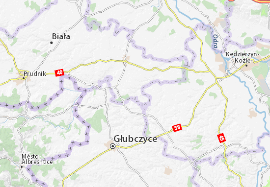 Kaart Plattegrond Kazimierz