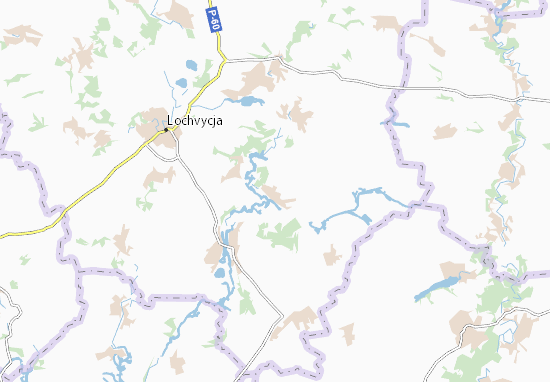 Mapa Bodakva