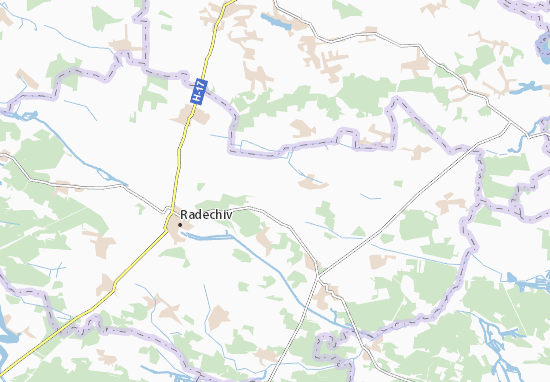 Karte Stadtplan Synkiv