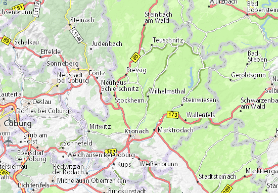 Steingraben Map
