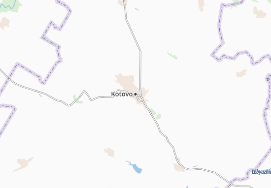Kaart Plattegrond Kotovo