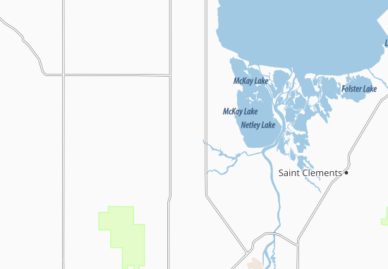 Kaart Plattegrond Mapleton