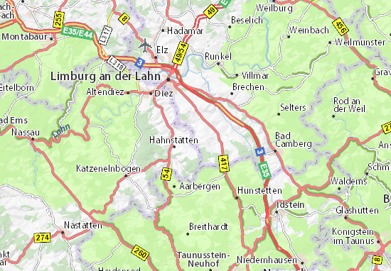 Mapa Heringen