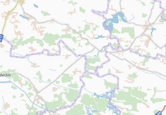 Karte Stadtplan Stremil&#x27;che