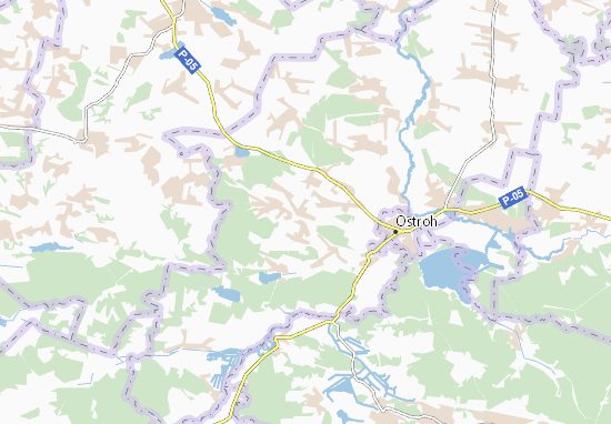Karte Stadtplan Bilashiv