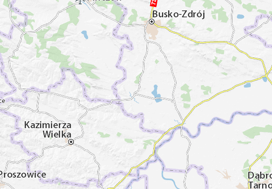 Wislica Map