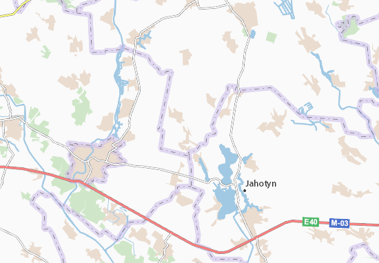 Karte Stadtplan Mala Supoivka