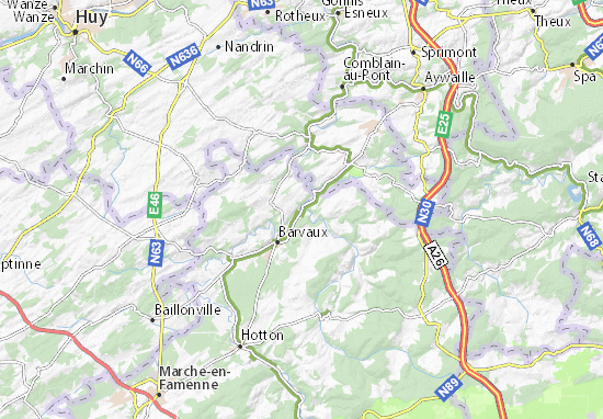 Bomal-sur-Ourthe Map