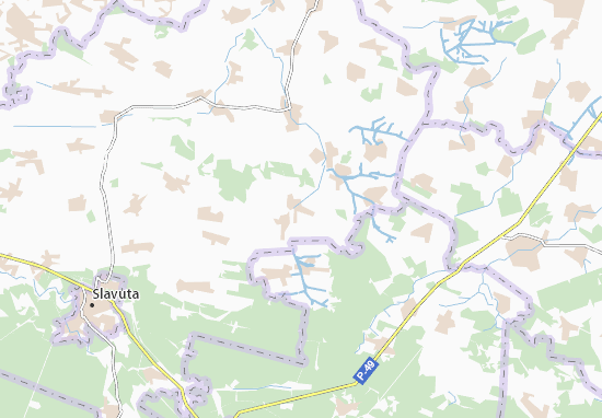 Mapa Khorovets&#x27;