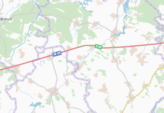 Rozhiv Map