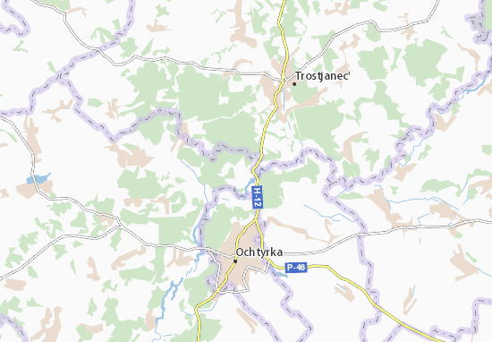 Sosonka Map