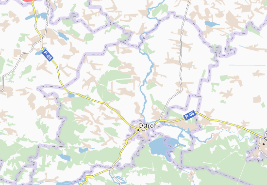 Mapa Khoriv