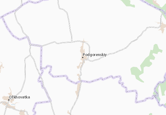 Karte Stadtplan Podgorenskiy
