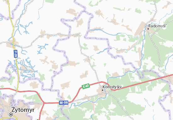 Karte Stadtplan Starosil&#x27;tsi