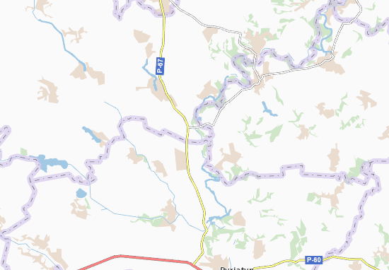 Karte Stadtplan Moklyaky