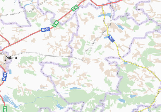 Steblivka Map