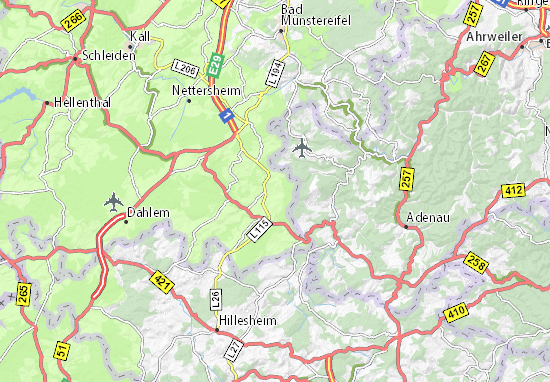 Lommersdorf Map