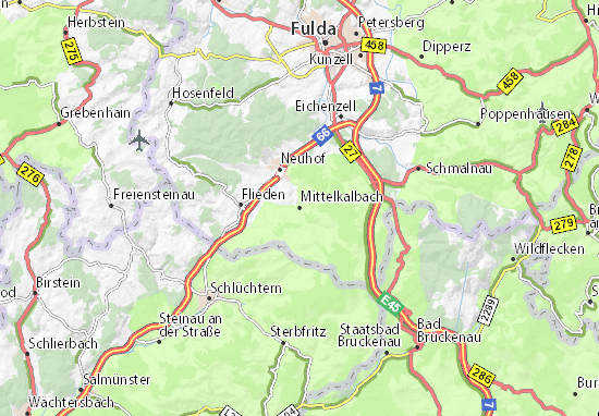 Mittelkalbach Map