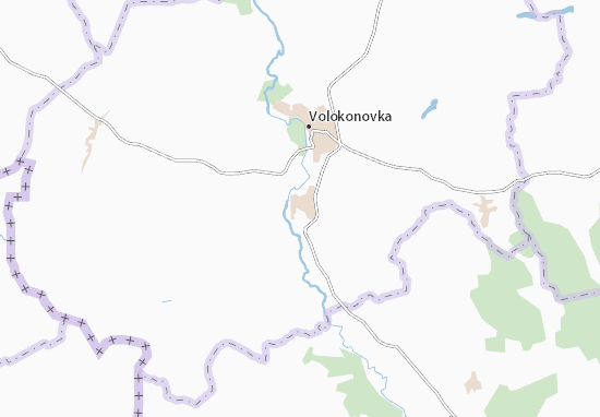 Karte Stadtplan Pyatnitskoye